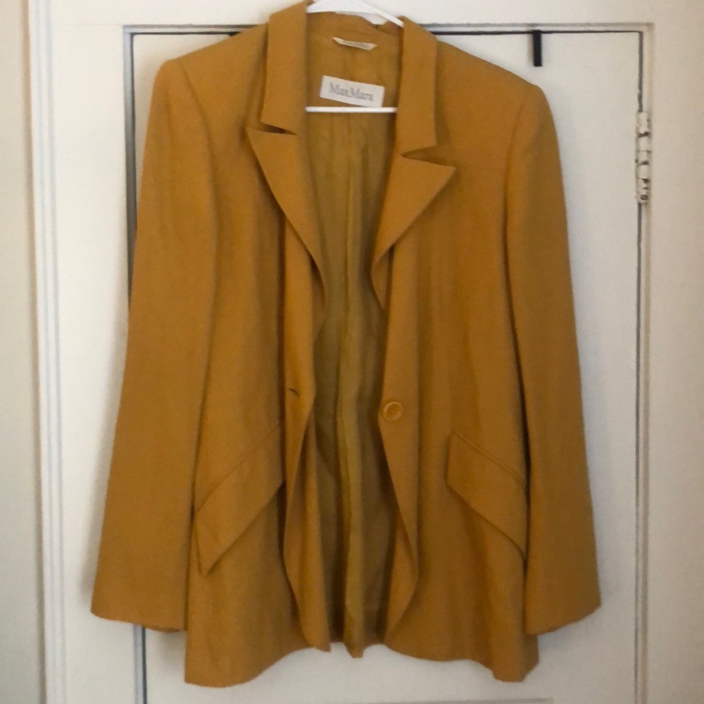 Mustard Summer Blazer